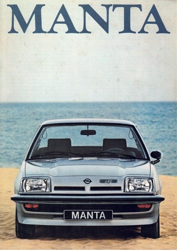 Catalogue brochure opel - brochure, manta