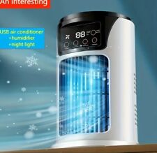 Climatiseur Portable Humidificateur Lumière D'Atmosphère Ventilateur Refroidiseu
