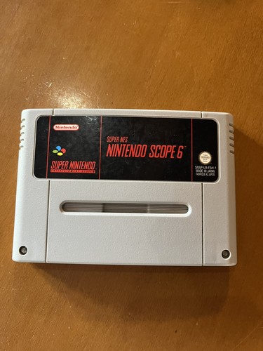 Jeu super nintendo scope - super,
