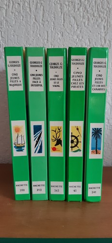 Livres cinq jeunes filles - livres,