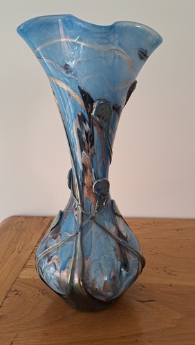Grand vase pâte verre - en,