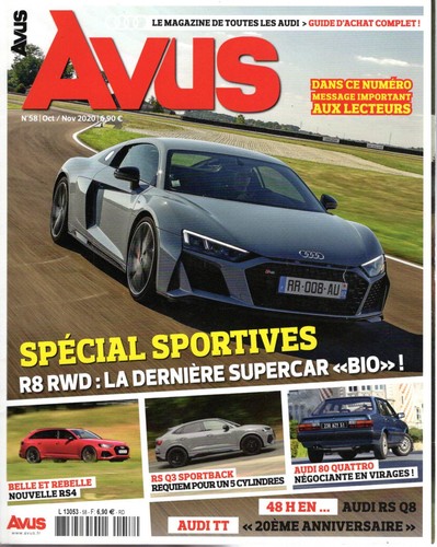 Avus audi rs4 - rs4, 8s