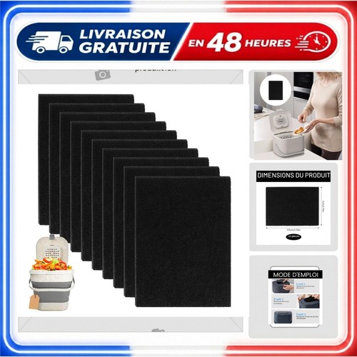 Filtres charbon actif - 10,