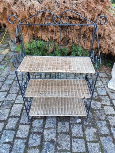 Etagère pliable rotin et - pliable,
