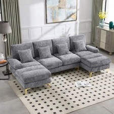 Canapé d'angle élégant en