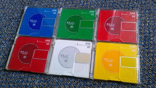 Minidisc axia z série - minidisc, md