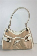 LANCEL Petit Sac Cabas Lin et
