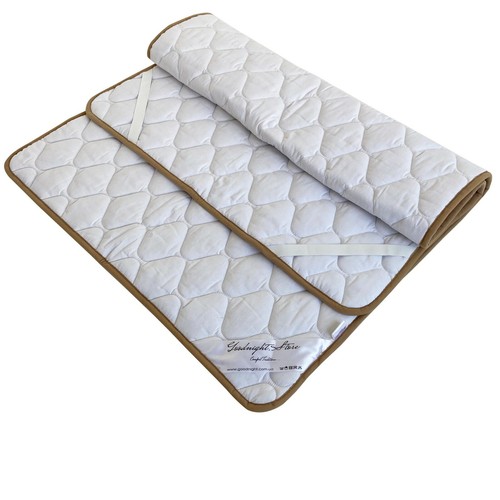 Woolen white mattress topper - woolen,