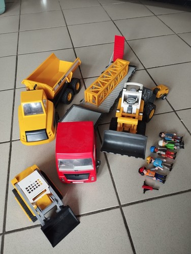 Gros lot playmobil camion - lot,