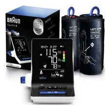 Braun ExactFit 3 Upper Arm Blood Pressure Monitor Home Use Includes 2 Cuffs