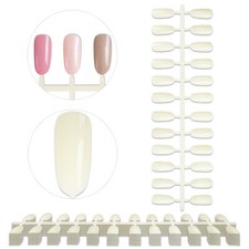 240pcs Naturel Ongle Pointe