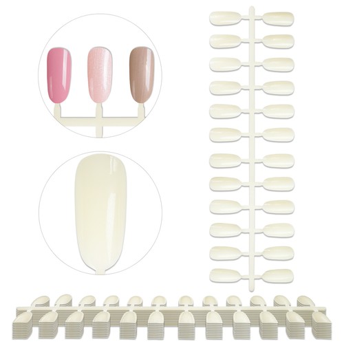 240pcs naturel ongle pointe - 240pcs,