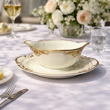 Saucière en porcelaine de