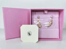 Swarovski 5663487 Nice boucles d'oreilles goutte couche alliage d'or rose - e...