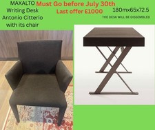 Elegant Desk with its slick chair from Maxalto B&B Italia