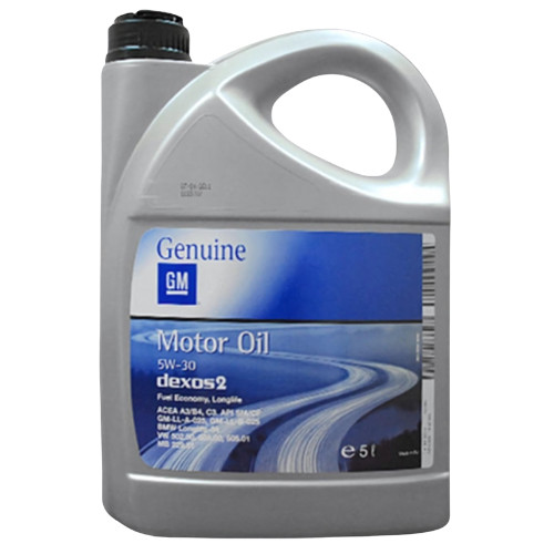 Huile moteur 5w30 dexos 2 - huile, gm