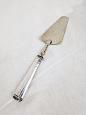 Ancienne Pelle à Tarte Manche Argent Massif