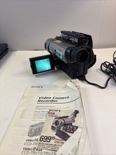 Sony hi8 handycam vision - handycam,
