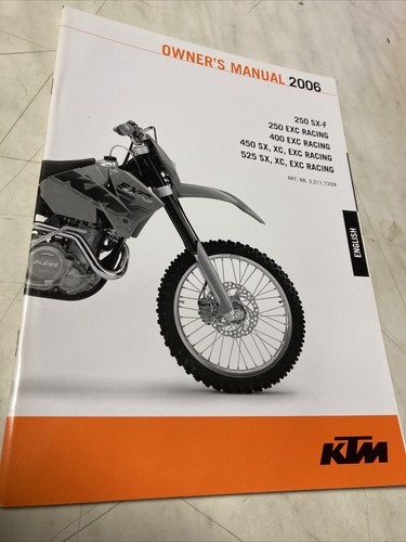 Ktm 250 exc racing 400 - 250, sx-f