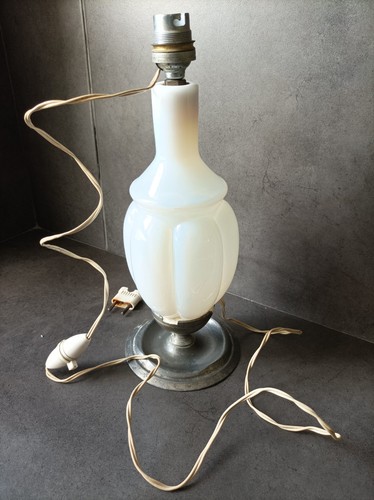 Pied lampe verre - pied,