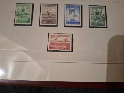 Belgique timbres neufs serie - belgique,