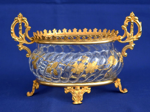 Baccarat jardiniere cristal - -,