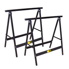 Tréteaux métalliques noir