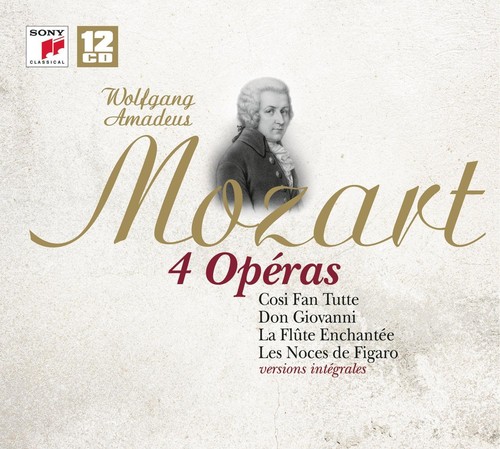 Mozart opéras coffret - opéras, cd