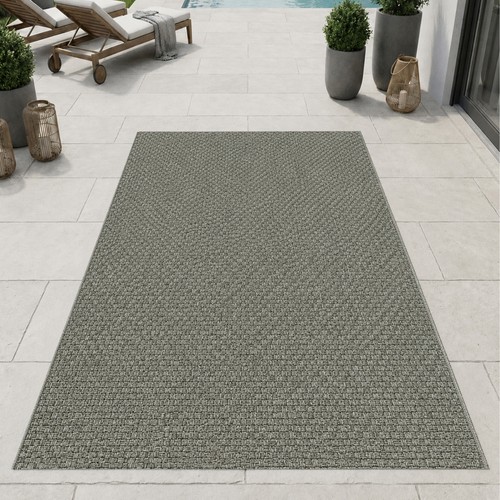 Tapis moderne vert - , structure
