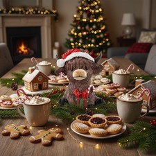 Statue vache en résine