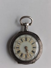 Montre gousset dame argent