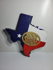 Texas State Red White Blue Sweet Home Hanging Wood Plaque Sign Indoor Outdoor
