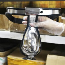 Homme Ceinture De Chasteté Avec Cage Tube Extérieure Prison Pénis Soumission SM