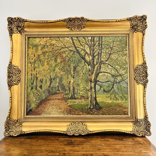 Grand tableau ancien - tableau, sur
