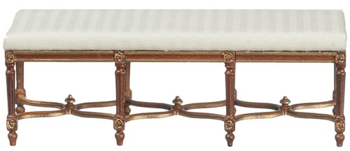 Maison poupée long banc - long,