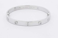 Cartier 18k White Gold Love
