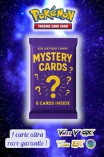 Booster Mystère Pokémon : 1 Carte Ultra Rare Garantie ✨