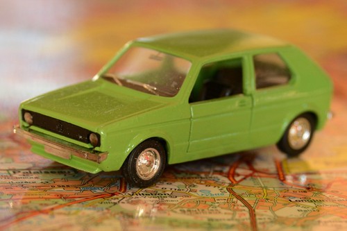 Miniature volkswagen - miniature,
