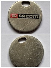 Jeton De Caddie Métal Rare Trou Large Facom Outil Outillage Bricolage Clé