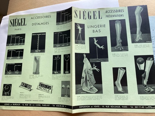 Depliant 1953 siegel - depliant,
