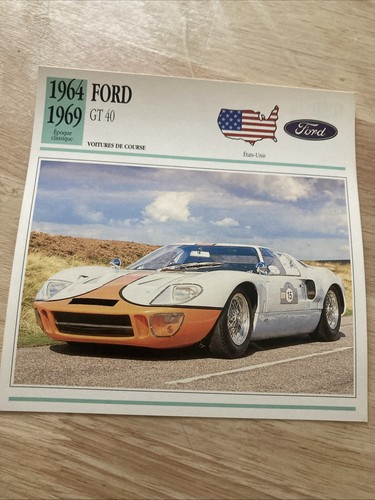 Ford gt40 1964 - ford, carte