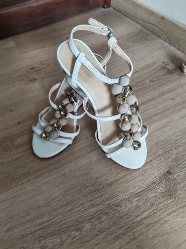 Sandales compensées cuir - compensées, en