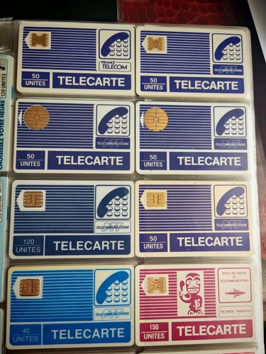 Lot cartes telephoniques - 8,
