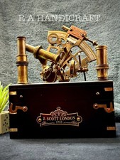 Sextant nautique en laiton