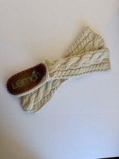 Anthropology Lemon Hand Knit
