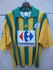 VINTAGE Maillot FC NANTES Féminines porté n°10 ADIDAS match worns shirt rare XL
