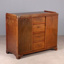 Commode Ancienne Acajou Laiton