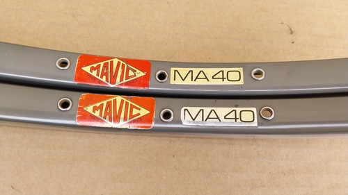 Paire jantes mavic 40 - mavic,