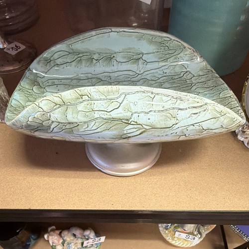 Vintage delftware pedestal - vintage,