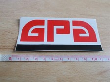 GPA Motorcycle Helmets Sticker